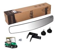 10L0L 16,5 "Extra Ancho 180 Degree panorámica Espejo retrovisor para carros de Golf EZGO Yamaha