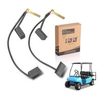 10L0L 2 unids/Set Carro de Golf Motor Cepillo Conjunto Club Coche G.E. Motor. para Club Coche eléctrico 1994 Arriba 36 y 48 voltios para Yamaha eléctrico G8, G9, G14 y G16 OEM # 1017946