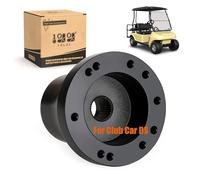 10L0L Adaptador de volante para carrito de golf, compatible con carrito de golf Club Car DS, color negro