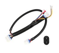 10L0L Arnés de cableado de faros cortos e interruptor para faros delanteros de coche club