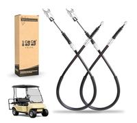 10L0L Cable de Freno de Carro de Golf para Club Car DS 2000-up de Gasolina y eléctrico, 42 Pulgadas Lado Conductor y Pasajero, OEM# 102022101