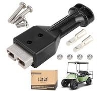 10L0L Cargador DC lado SB50 conector mango kit para EZGO carro de golf eléctrico, con pines de contacto, OEM # 18972-G1