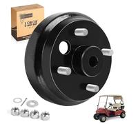 10L0L Conjunto de Cubo de Tambor de Freno de Carro de Golf para EZGO TXT PDS 1982-up eléctrico y 1982-1993 2-Cycle Gas, reemplazar OEM # 19186G1P