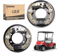 10L0L Conjunto de freno de carrito de golf para Yamaha G14-G22 y EZGO TXT PDS Medalist, zapatas de freno de alta fricción del lado del conductor y pasajero, OEM 70998-G01 70998-G02 JN6-F7290-03-00 JN6