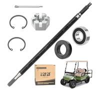 10L0L Eje trasero de carrito de golf para Yamaha G16 G19 G22 | Lado del pasajero, 1996-2008 y Drive 2015-Up, OEM JR1-G6512-00-00, kit de sello de rodamiento