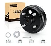10L0L Ensamblaje de Cubo de Tambor de Freno de Carrito de Golf para EZGO TXT PDS 1982-up Electric y 1982-1993 Gas de 2 ciclos, OEM # 19186G1P 19186-G1P