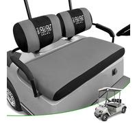 10L0L Funda de asiento para carrito de golf para Yamaha G23, lavable frente frente carrito de golf, tela de malla de poliéster transpirable, color gris