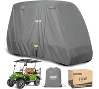10L0L Funda para Golf Buggy de 4 pasajeros paraYamaha, EZGO, Club Car, protección para todo tipo de clima, impermeable, a prueba de nieve, resistente al viento