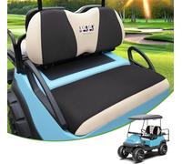 10L0L Fundas de Asiento de Carrito de Golf, fácil instalación con Protector de Asiento de Banco de poliéster, Accesorios universales para EZGO Club Car Precedent/DS/Yamaha