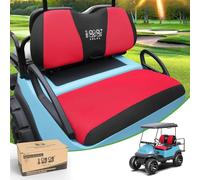 10L0L Fundas de Asiento para Carrito de Golf Keep Warm para Club Car Precedent y Yamaha, Juego de Fundas de Asiento Delantero para Todas Las Estaciones, Transpirables y cálidas, Hechas de Tela de