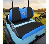 10L0L Fundas de asiento para carrito de golf, súper cómodas y frescas que las fundas de vinilo, asiento delantero para Yamaha Club Car Precedent Tempo, sin taladrar, manta de asiento de malla