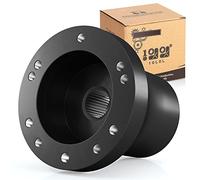 10L0L Golf Cart Steering Wheel or Adapter, Generic for Yamaha EZGO Club Car Most Golf cart(Steering Wheel Adapter for Club Car DS-Black)