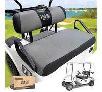 10L0L Juego de Fundas de Asiento Delantero para Carrito de Golf EZGO TXT RXV, Funda de Asiento Transpirable Que Mantiene los Asientos Frescos, Lavables, Protectores de Asiento de Tela de Malla de