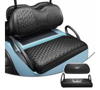 10L0L Juego de fundas impermeables para asiento delantero de carrito de golf, se adapta al cojín de asiento ordinario de Club Car Precedent, funda de asiento gruesa para carritos de golf con funda