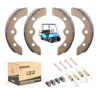 10L0L Juego de zapatas de freno y resorte para carrito de golf, compatible con Club Car DS Precedent G&E 1995-UP, reemplazar OEM # 1018232-01,1018163-01,1011466