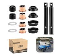 10L0L Kit de buje y pasador King para carrito de golf para Yamaha G2 G8 G11 G14 G16 G19 G20 - Kit de bujes y nudillos de dirección para carrito de golf OEM J55-F3516-00, J38-23528-00, J38-23527-00