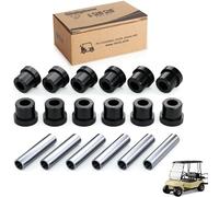10L0L Kit de bujes de resorte para carrito de golf para Club Car DS (1981 en adelante) y EZGO TXT/Medalist de 1994 en adelante, buje de resorte de hoja delantero trasero con kits de manga