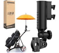 10L0L Paragüero Universal de Golf con Base Hexagonal de Aluminio, Estable y Oscuro, Resistente a ráfagas de Viento de hasta 12 sin romperse, Apto para Bicicletas/pasajeros/sillas de Ruedas
