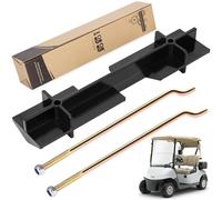 10L0L Placa de sujeción de batería para carro de golf con kit de barras para EZGO a partir de 1994, OEM N.º 70045G01 01101-G01