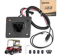 10L0L Receptáculo de carga para carros de golf EZGO RXV y 48V TXT OEM 602529