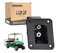 10L0L Receptáculo de cargador Powerwise de 36 V para carritos de golf EZGO TXT Medalist (98+) DCS/PDS, reemplaza OEM # 73051-G29 73345G01 73063-G01