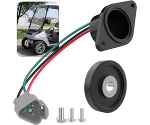 10L0L Sensor de velocidad del carro de golf con el imán del motor de alta velocidad IQ cabido para el Club Car DS Precedent, reemplazar OEM # 1027049-01 102704901