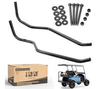 10L0L Soportes de soporte de puntal trasero de carrito de golf resistentes para techo largo precedente de coche club (solo se adapta a modelos superiores de 88 pulgadas de largo), soporte de puntal