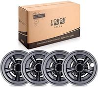 10L0L Tapacubos para carrito de golf, 8 pulgadas, tapacubos para Yamaha/Club Car/EZGO Par Car (juego de 4)
