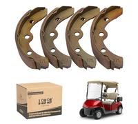 10L0L Zapatas de Freno para Carro de Golf para Yamaha G1 2-Cycle Gas, Club Car DS & Carryall G&E 1981-1994 1011463, EZGO XI-775 XI-875 XI-881 G&E, H/D & Columbia Par Car G&E