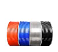 10M/20M/50M/100M PU Tube OD 4MM 6MM 8MM 10MM 12mm Inside Diameter ID 2.5MM 5MM 6.5mm Pneumatic Pipe Pu Tube Air Hose Pipe(Blue 100m)