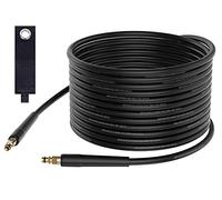 10m Manguera para Limpiadoras a Presión Compatible con Karcher K2 K3 K4 K5 K6 K7, Manguera Repuesto de Lavado a Presión, Con Conector Rápido de Enchufe Tipo Clic, Accesorio para Karcher