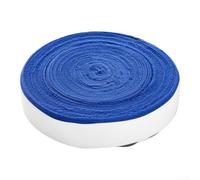 10m Microfiber Towel Grip Tape for para badminton Tennis Racket(Blue) | High-absorbency microfiber, para instant sweat control, secure hold, 10m length, blue black red orange