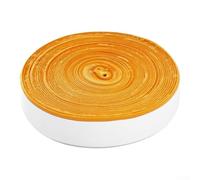 10m Microfiber Towel Grip Tape for para badminton Tennis Racket(Orange) | High-absorbency microfiber, para instant sweat control, secure hold, 10m length, blue black red orange