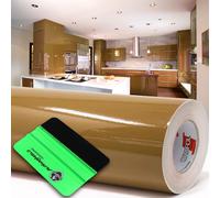 10m Oracal 621 Brillo 092 Cobre Plotter Lámina + Rasqueta Lámina Adhesiva Lám...