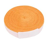 10M Polyester Fiber Racket Grip Tape | Sweat Absorption & Non - Slip for Badminton/Tennis/Squash | Soft Hand Feel, Shock Reduction | 1.18in Wide, 32.81ft Long (Orange)