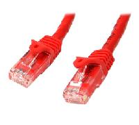 10m Red Snagless UTP Cat6 Patch Cable N6PATC10MRD