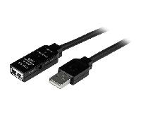 Startech Extension Usb 10 M One Size Black