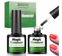 10ml*2 Removedor de Esmalte de Uñas,Quita Esmalte Semipermanentes Para Uñas,Gel Nail Polish Remover,Magic Remover Set,Elimina Fácil y Rápidamente el Esmalte en 3-5 Minutos