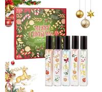 10ml*5 Mini Eau de Toilette, Mini Perfumes de Mujer, Perfume en Formato Spray, Fragancia Duradera, Fragancia Fresca de Larga Duración Elementos Navideños, Un Gran Regalo Para Mujeres