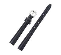 10mm Correa de reloj colorida de ancho pequeño para mujer, accesorios de repuesto, elegante patrón de bambú, broche para reloj, pulsera, pulsera, 10mm