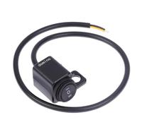 10mm Diámetro Interruptor De Faro Delantero Para Manillar Motocicleta De Tres Posiciones Resistente Al Agua 12 V Para Faros Antiniebla Espejos De Aleación Aluminio Botón Interruptor Encendido