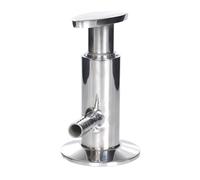10mm Hose Barb OD 1.5" Tri Clamp K50.5mm 304 Stainless Steel Sampler Sampling Valve YZWRWRMKTB