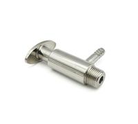 10mm Hose OD 304 Stainless Steel External Thread Sampling Valve Fit 1/2" Tri Clamp