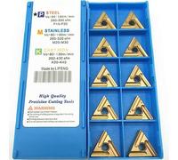 10P TNMG160408R-S LF9018 CNC Herramientas de corte de torno CNC Insertos CNC Cuchillas de roscado Insertos Cortador Torno Herramientas DZ14