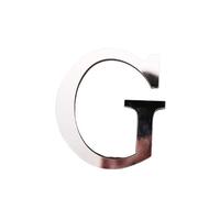 10pc Acrylic Mirror 3D Alphabet House Number Wall Sticker English Decoration Wedding Love Letters Decorative(Color-07)