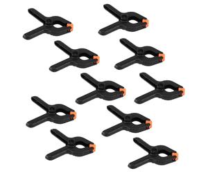 10pc Estudio de Fotografía Luz, Clips de fondo, Soporte de fondo, clavijas, abrazaderas