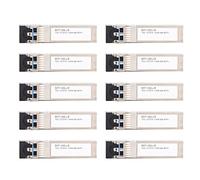 10pcs 1000mbps Módulo óptico Gigabit Ethernet, Gigabit Ethernet Módulo óptico Módulo óptico Aleación de Zinc RJ45 Módulo de Conversión Fotoeléctrica Distancia de Transmisión de 100 Metros 3.3V