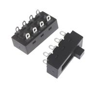 10pcs 12A 250V 3 Position 8Pin Toggle Slide DIP Switch LQ-103H Hair Dryer Cold Wind