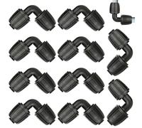 10PCS 13mm Conectores de Manguera de Riego Sistema Micro Drip L Accesorios Riego Goteo para Manguera Jardín 16mm Junta Universal para Cambiar Dirección Riego Jardín Sistemas Agrícola Jardín y Césped