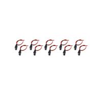 10Pcs 18AWG SAE Extension Cable 2-Pin SAE Quick Connector Disconnect Plug 10A Solar Battery Panel SAE Plug Wire 1Ft/30cm